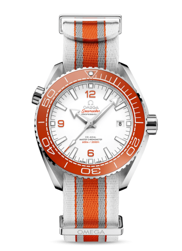 Omega Seamaster Planet Ocean 600M Co-Axial 43.5 Master Chronometer Stainless Steel / White / NATO